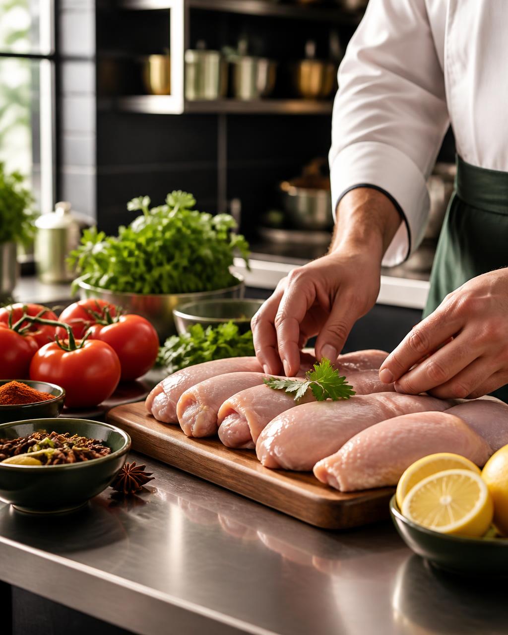 Halal food preparation